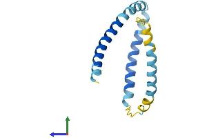 Protein Structure (PS) image for Potassium Voltage-Gated Channel, Isk-Related Family, Member 2 (KCNE2) (AA 1-123) protein (His tag) (ABIN7561106)