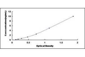 Typical standard curve (AIRE ELISA 试剂盒)