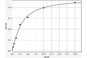 Typical standard curve (ACO2 ELISA 试剂盒)