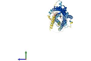 Protein Structure (PS) image for Bradykinin Receptor B2 (BDKRB2) (AA 1-391) protein (His tag) (ABIN7552873)