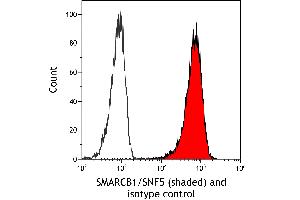 Flow Cytometry (FACS) image for anti-SWI/SNF Related, Matrix Associated, Actin Dependent Regulator of Chromatin, Subfamily B, Member 1 (SMARCB1) (AA 225-275) antibody (ABIN7795717)