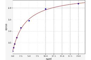 Typical standard curve (SOX9 ELISA 试剂盒)
