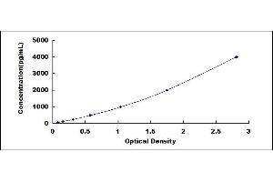 Typical standard curve (HMGB1 ELISA 试剂盒)