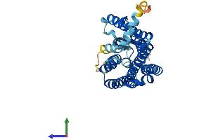Protein Structure (PS) image for Olfactory Receptor, Family 10, Subfamily H, Member 1 (OR10H1) (AA 1-318) protein (His tag) (ABIN7550043)