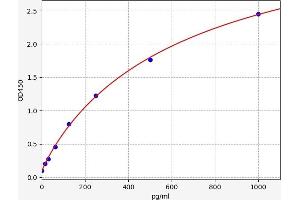 Typical standard curve (SLC6A4 ELISA 试剂盒)