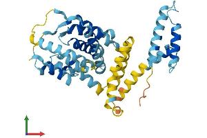 Protein Structure (PS) image for DnaJ (Hsp40) Homolog, Subfamily C, Member 22 (DNAJC22) (AA 1-341) protein (His tag) (ABIN7547091)