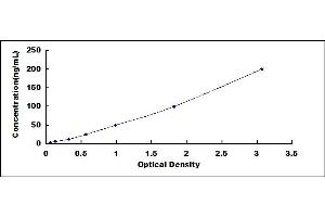 Typical standard curve (ICA ELISA 试剂盒)