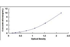 Typical standard curve (GML ELISA 试剂盒)