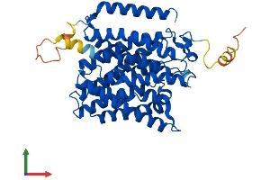 Protein Structure (PS) image for Rh Family A Glycoprotein (RHAG) (AA 1-438) protein (His tag) (ABIN7561729)