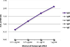ELISA image for Human IgG isotype control (ABIN376844)