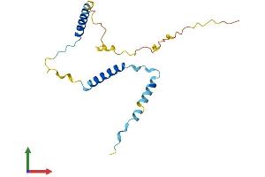 Protein Structure (PS) image for G-Protein Signaling Modulator 3 (GPSM3) (AA 1-160) protein (His tag) (ABIN7548044)