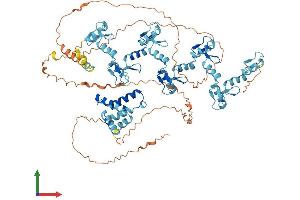 Protein Structure (PS) image for Zinc Finger with KRAB and SCAN Domains 7 (ZKSCAN7) (AA 1-754) protein (His tag) (ABIN7545389)