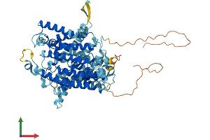 Protein Structure (PS) image for Sodium Dependent Vitamin C Transporter 1 (SVCT1) (AA 1-605) protein (His tag) (ABIN7556435)