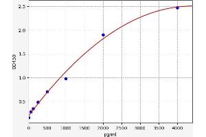 Typical standard curve (Netrin 1 ELISA 试剂盒)