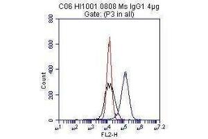 FC: Flow cytometric detection of human CD73 on Huvec. (CD73 抗体)