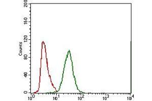 Flow Cytometry (FACS) image for anti-ATP-Binding Cassette, Sub-Family C (CFTR/MRP), Member 4 (ABCC4) (AA 631-692) antibody (ABIN1724860)