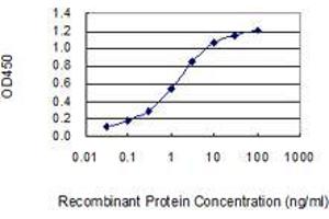 Detection limit for recombinant GST tagged OTOP1 is 0. (Otopetrin 1 抗体  (AA 415-504))