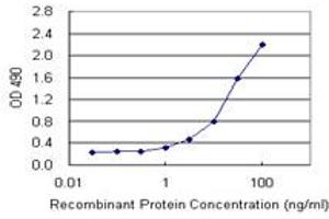 Sandwich ELISA detection sensitivity ranging from 1 ng/mL to 100 ng/mL. (HDAC3 (人) Matched Antibody Pair)