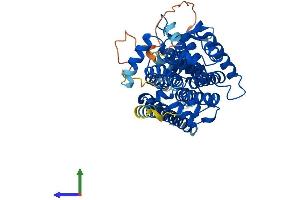 Protein Structure (PS) image for RasGEF Domain Family, Member 1B (RASGEF1B) (AA 1-473) protein (His tag) (ABIN7551303)