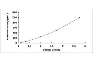 Typical standard curve (ECF ELISA 试剂盒)
