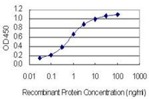 ELISA image for anti-Calcium Channel, Voltage-Dependent, beta 4 Subunit (CACNB4) (AA 1-110) antibody (ABIN1327050)