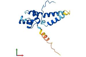 Protein Structure (PS) image for CGRP Receptor Component (CRCP) (AA 1-148) protein (His tag) (ABIN7551536)