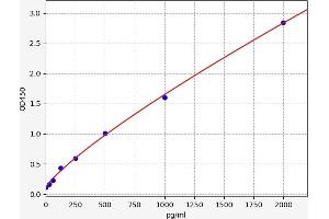 Typical standard curve (EZH2 ELISA 试剂盒)