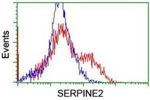 Flow Cytometry (FACS) image for anti-Plasminogen Activator Inhibitor 1 (SERPINE1) antibody (ABIN1499717) (PAI1 抗体)