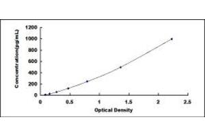 Typical standard curve (FGF4 ELISA 试剂盒)