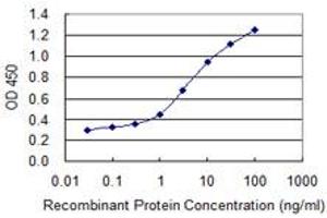 Detection limit for recombinant GST tagged COL1A1 is 0. (COL1A1 抗体  (AA 1021-1108))
