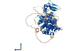 Protein Structure (PS) image for Rap Guanine Nucleotide Exchange Factor (GEF) 5 (RAPGEF5) (AA 1-580) protein (His tag) (ABIN7551501)