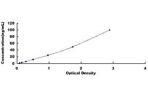Typical standard curve (UGCG ELISA 试剂盒)