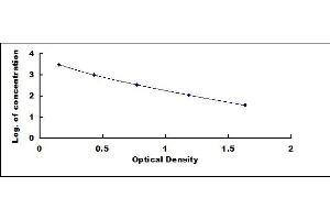 Typical standard curve (Thymic Factor ELISA 试剂盒)