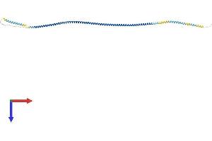 AlphaFold protein structure predicition of Human Recombinant FAM81A Protein, UniprotID Q8TBF8