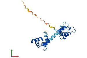 Protein Structure (PS) image for Centrin, EF-Hand Protein, 1 (CETN1) (AA 1-172) protein (His tag) (ABIN7553124)