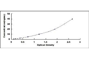 Typical standard curve (SHBG ELISA 试剂盒)