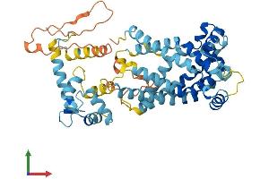 Protein Structure (PS) image for Solute Carrier Family 25 (Mitochondrial Carrier, Phosphate Carrier), Member 25 (SLC25A25) (AA 1-469) protein (His tag) (ABIN7555443)