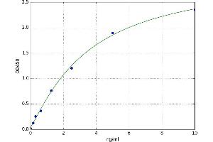 A typical standard curve (TDO2 ELISA 试剂盒)