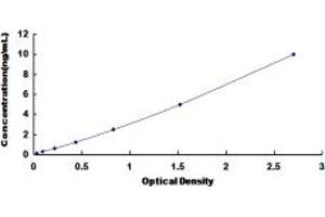 Typical standard curve (MMD ELISA 试剂盒)