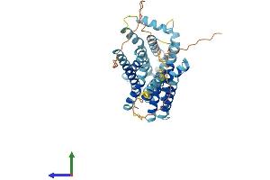 Protein Structure (PS) image for Solute Carrier Family 35, Member F3 (SLC35F3) (AA 1-421) protein (His tag) (ABIN7551644)