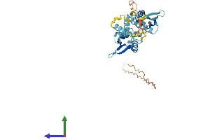 Protein Structure (PS) image for Necdin Homolog (Mouse) (NDN) (AA 1-321) protein (His tag) (ABIN7549753)
