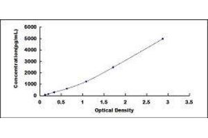 Typical standard curve (S100A6 ELISA 试剂盒)