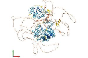 Protein Structure (PS) image for Pogo Transposable Element with ZNF Domain (POGZ) (AA 1-1410) protein (His tag) (ABIN7555046)