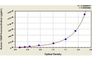 Typical Standard Curve (CKAP4 ELISA 试剂盒)