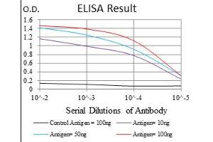 ELISA image for anti-Protein Phosphatase 2A Activator, Regulatory Subunit 4 (PPP2R4) antibody (ABIN1108715) (PPP2R4 抗体)