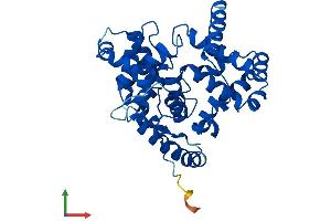 Protein Structure (PS) image for Growth Hormone Regulated TBC Protein 1 (GRTP1) (AA 1-336) protein (His tag) (ABIN7548103)