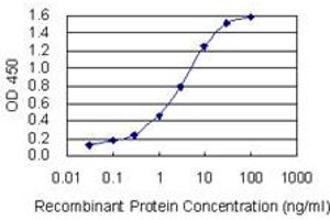 Detection limit for recombinant GST tagged CD72 is 0. (CD72 抗体  (AA 117-226))