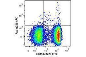Flow Cytometry (FACS) image for anti-Chemokine (C-X-C Motif) Receptor 5 (CXCR5) antibody (APC) (ABIN2656983) (CXCR5 抗体  (APC))