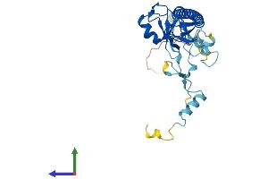 Protein Structure (PS) image for Nitric Oxide Synthase Interacting Protein (NOSIP) (AA 1-301) protein (His tag) (ABIN7549913)