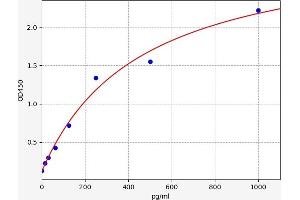 Typical standard curve (FGF19 ELISA 试剂盒)